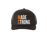 Made Strong® (MS) Retro Trucker Snapback Hat